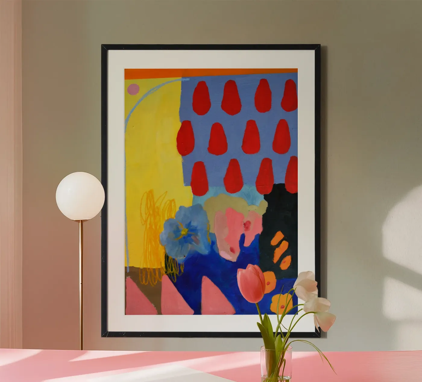 purple thoughts poster da Silvaya