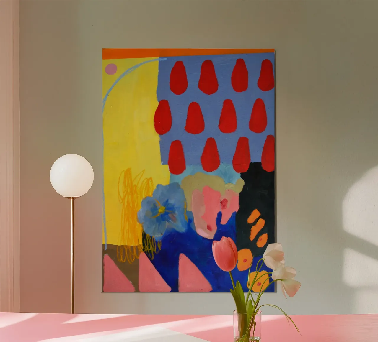 purple thoughts poster da Silvaya