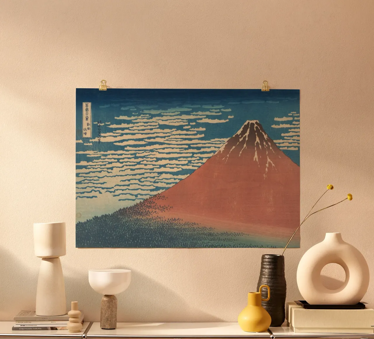 Feiner Wind, klarer Morgen Poster von Yorke Studio