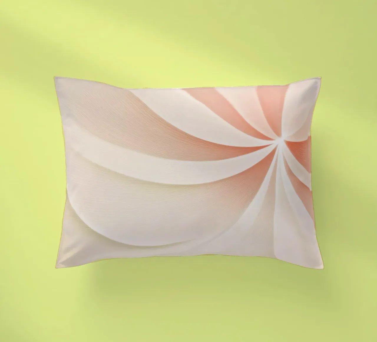 Abstract flower decorative cushion by Imagine