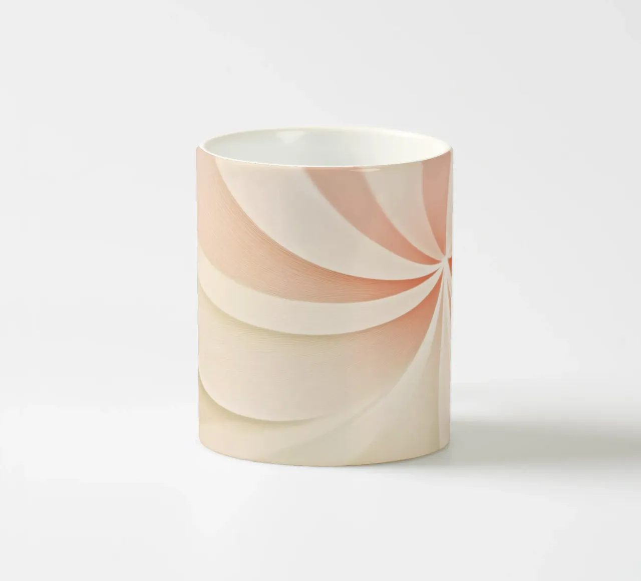 Abstracte bloem keramische mok van Imagine