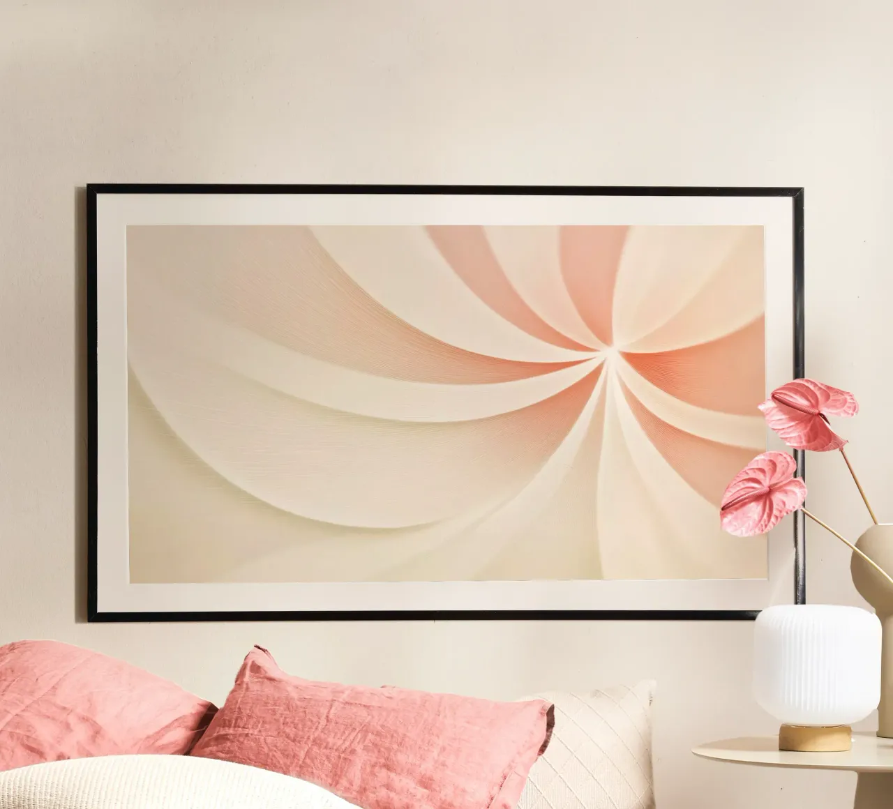 Abstract flower hahnemühle by Imagine