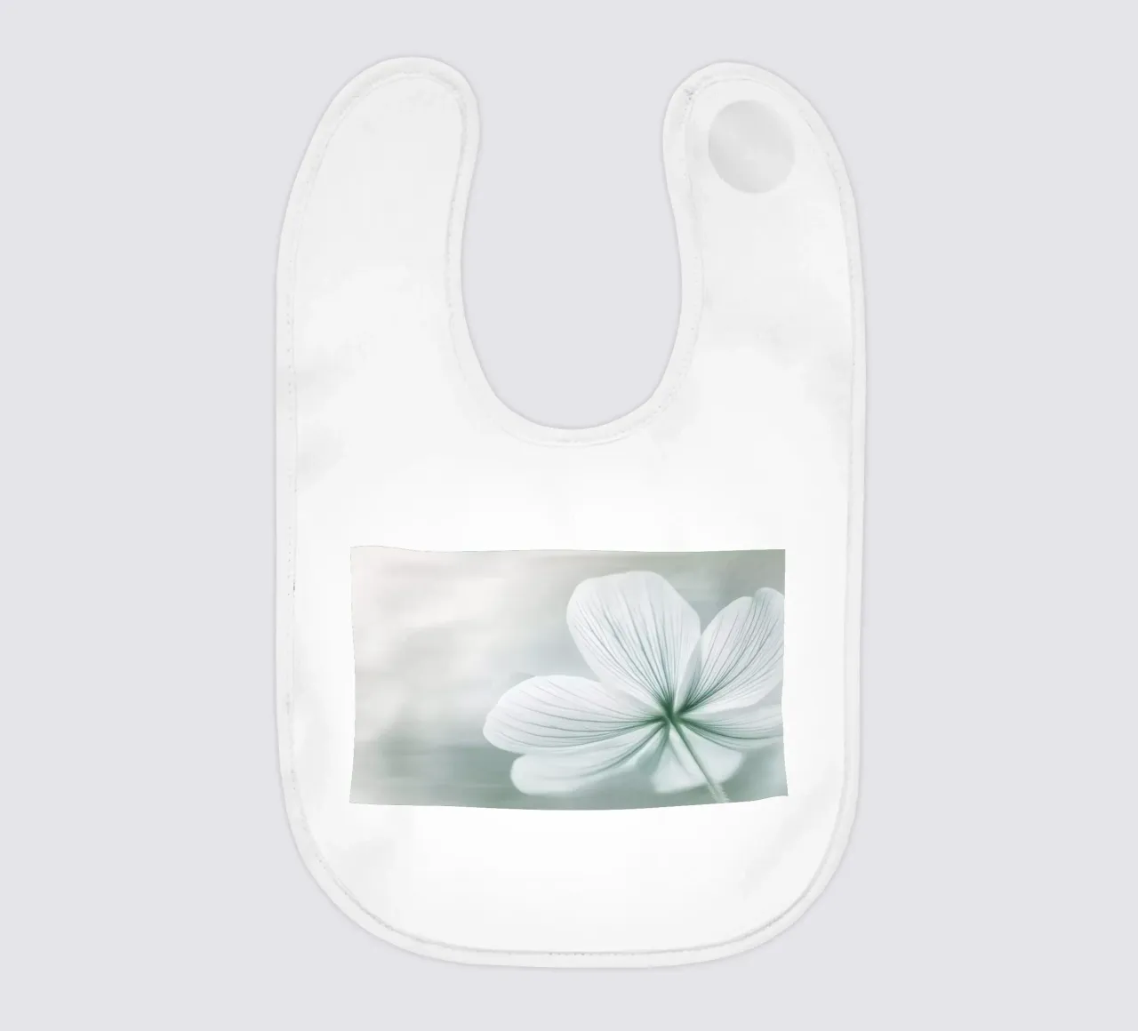 Fiore bianco e verde bavaglino da Imagine