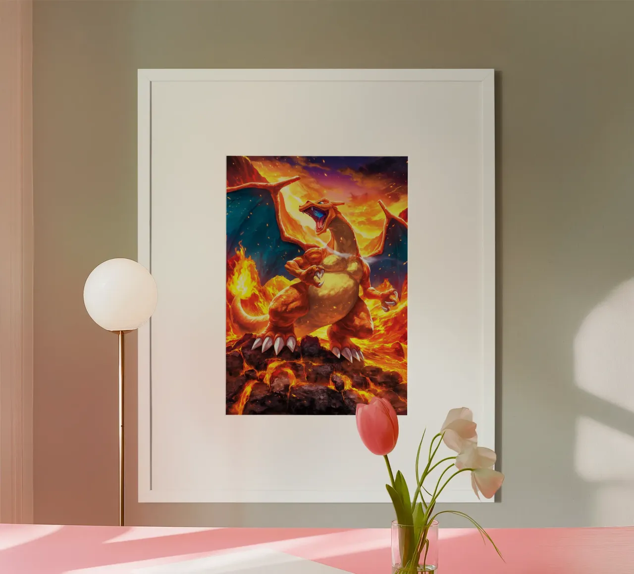 Pokemon Charizard poster da Stellar Creative