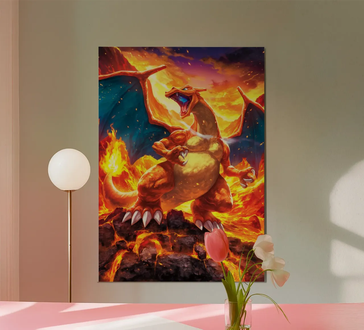 Pokemon Charizard poster da Stellar Creative