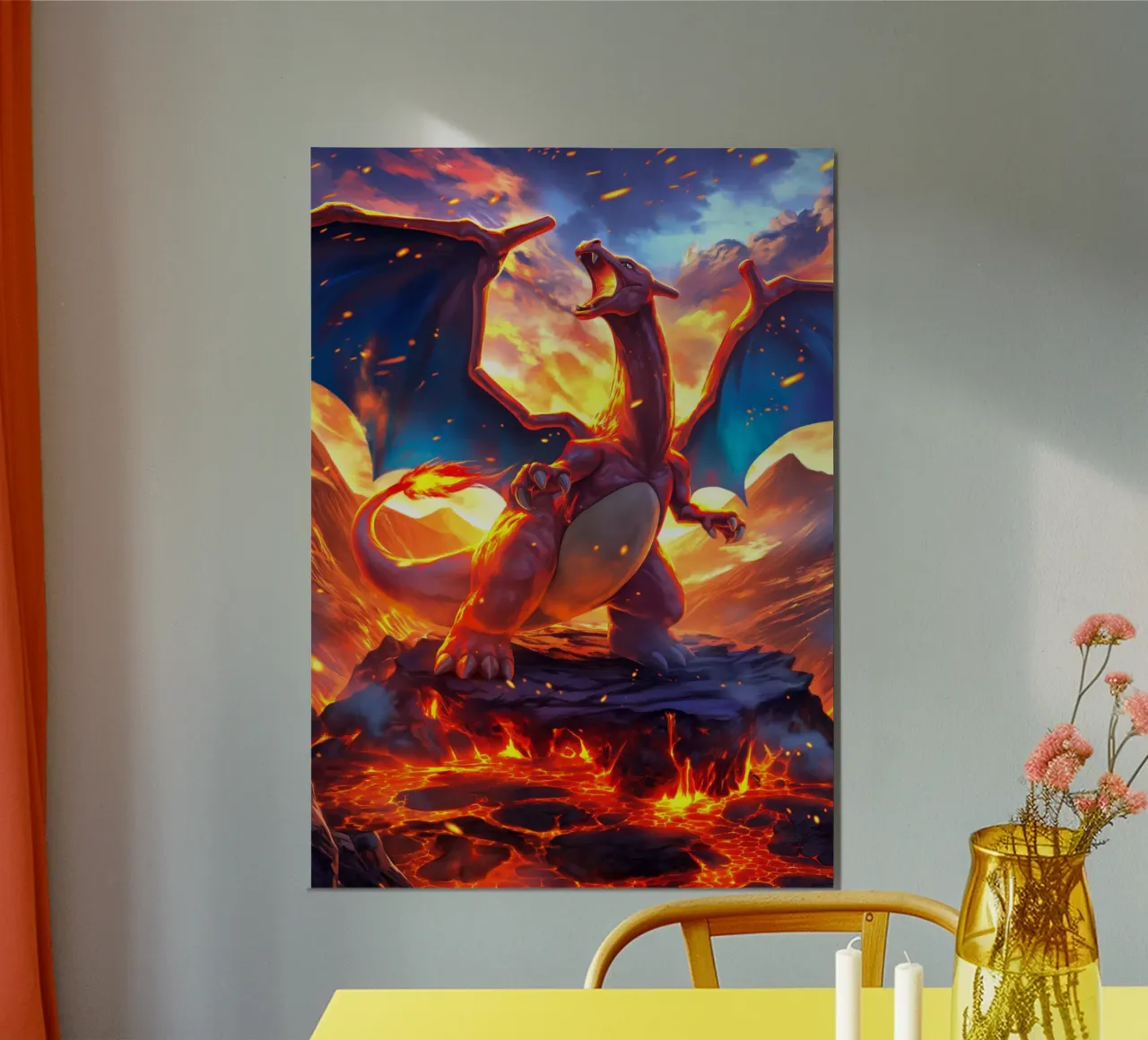 Pokemon Charizard poster da Stellar Creative