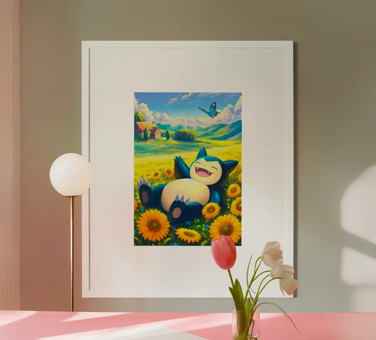Pokemon Snorlax poster da Stellar Creative