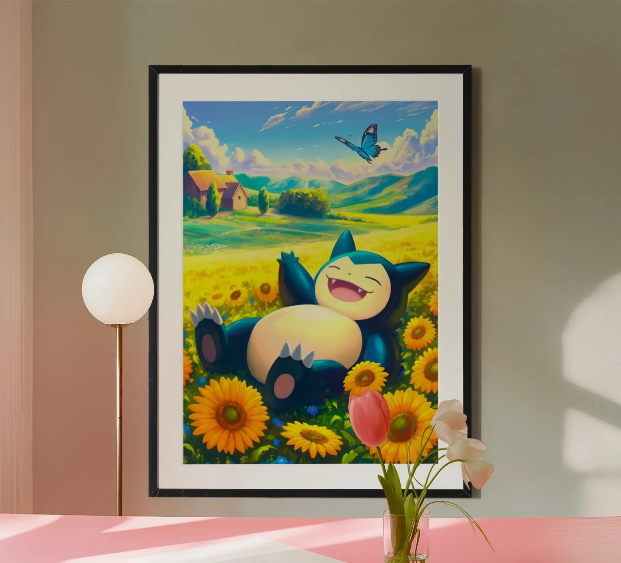 Pokemon Snorlax poster da Stellar Creative