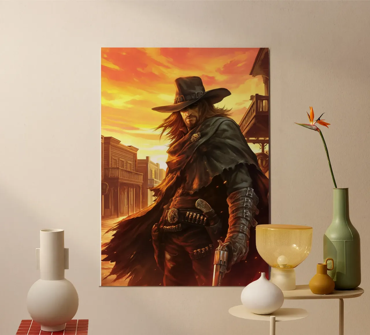 John Marston Red Dead Redemption poster da Stellar Creative