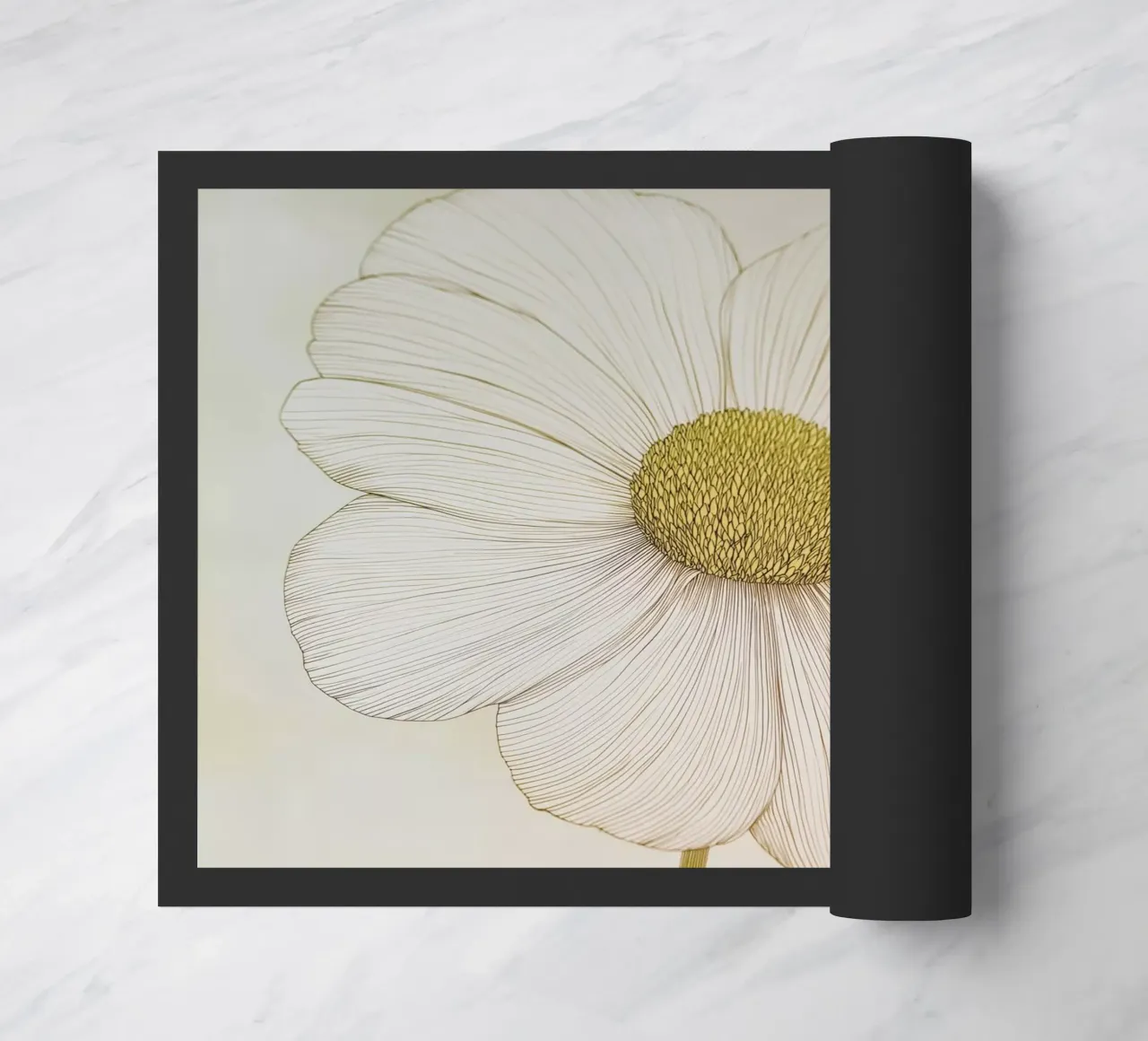 Daisy flower doormat by Imagine