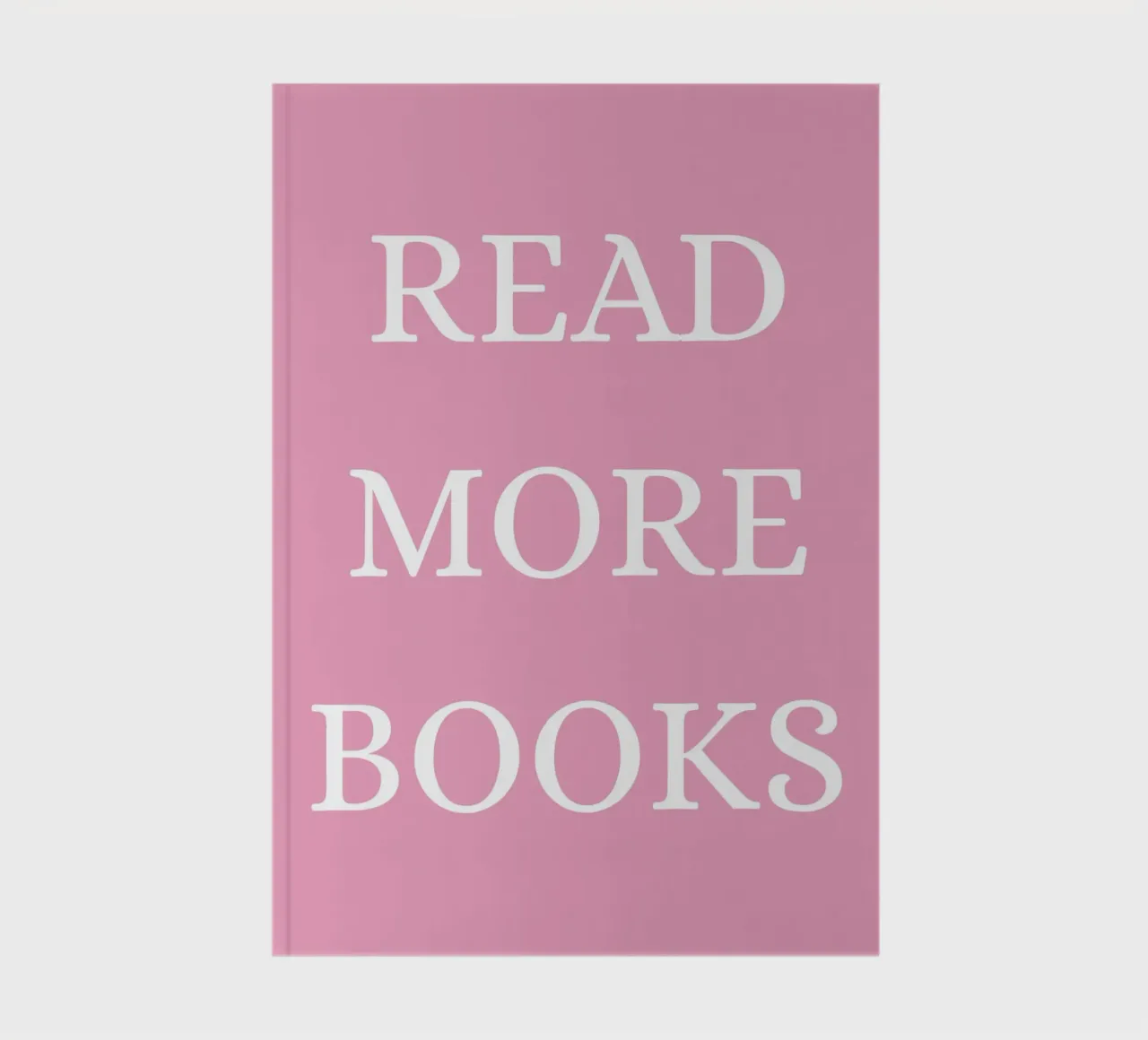 Read More Books Quote Print – Minimal Typography notebook by The Art Club