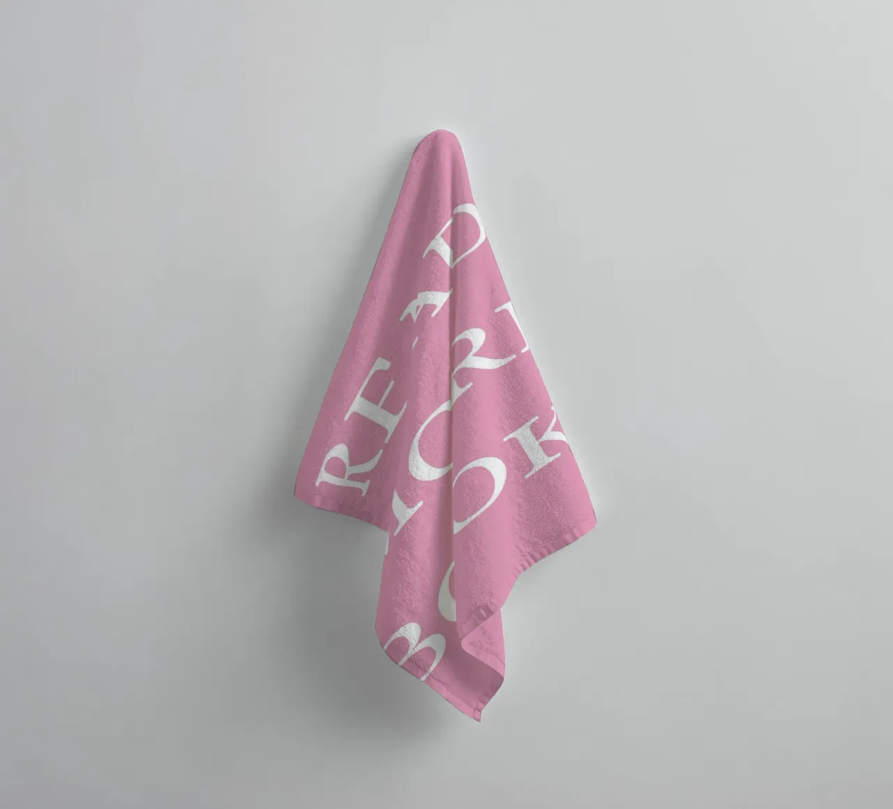 Read More Books Quote Print – Minimal Typography towel by The Art Club