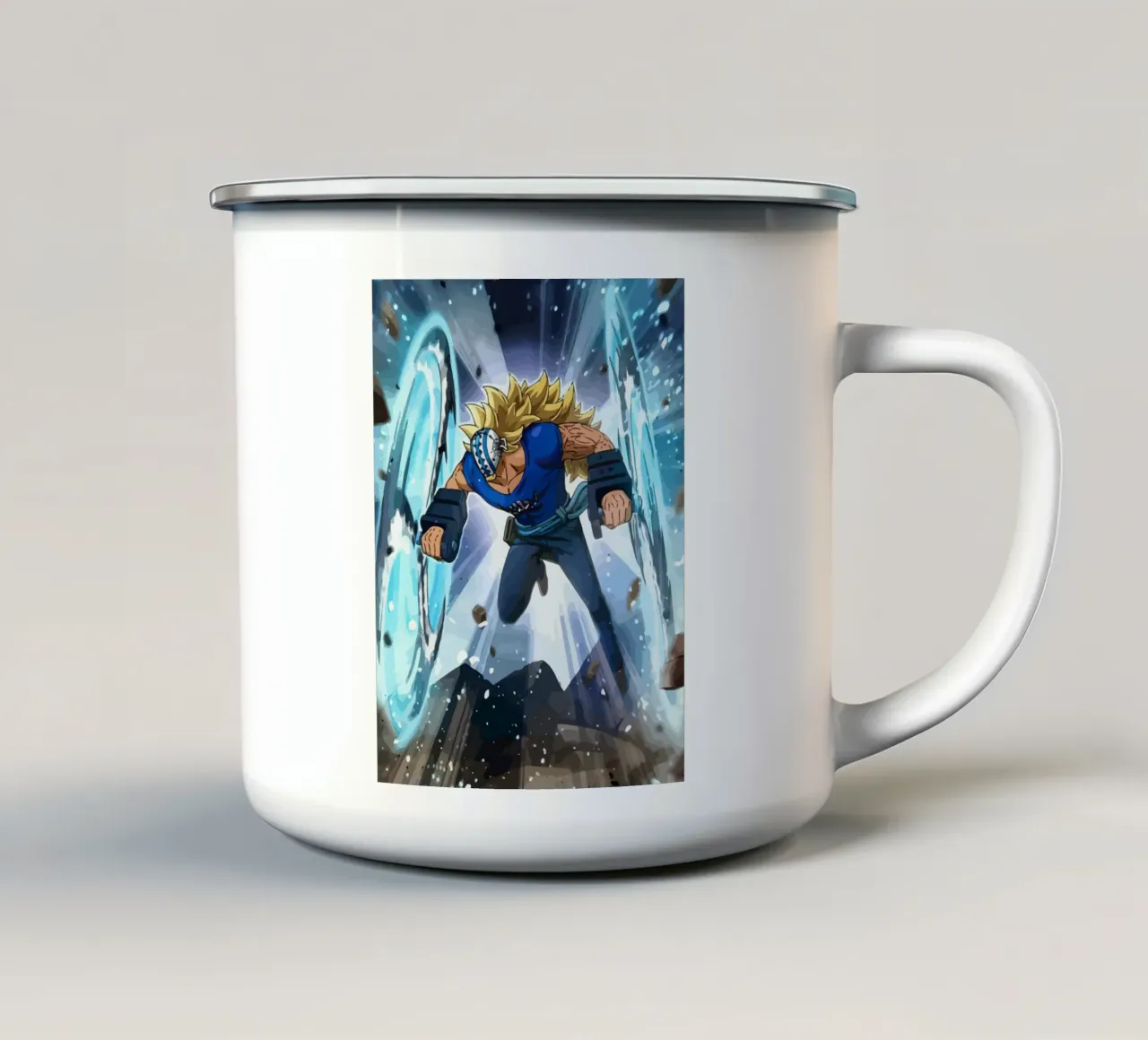 Killer One Piece tazza in smalto da Dumery Art