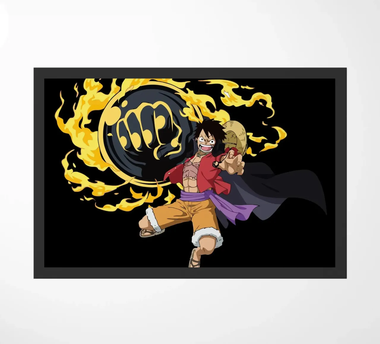Monkey D Luffy zerbino da Dumery Art