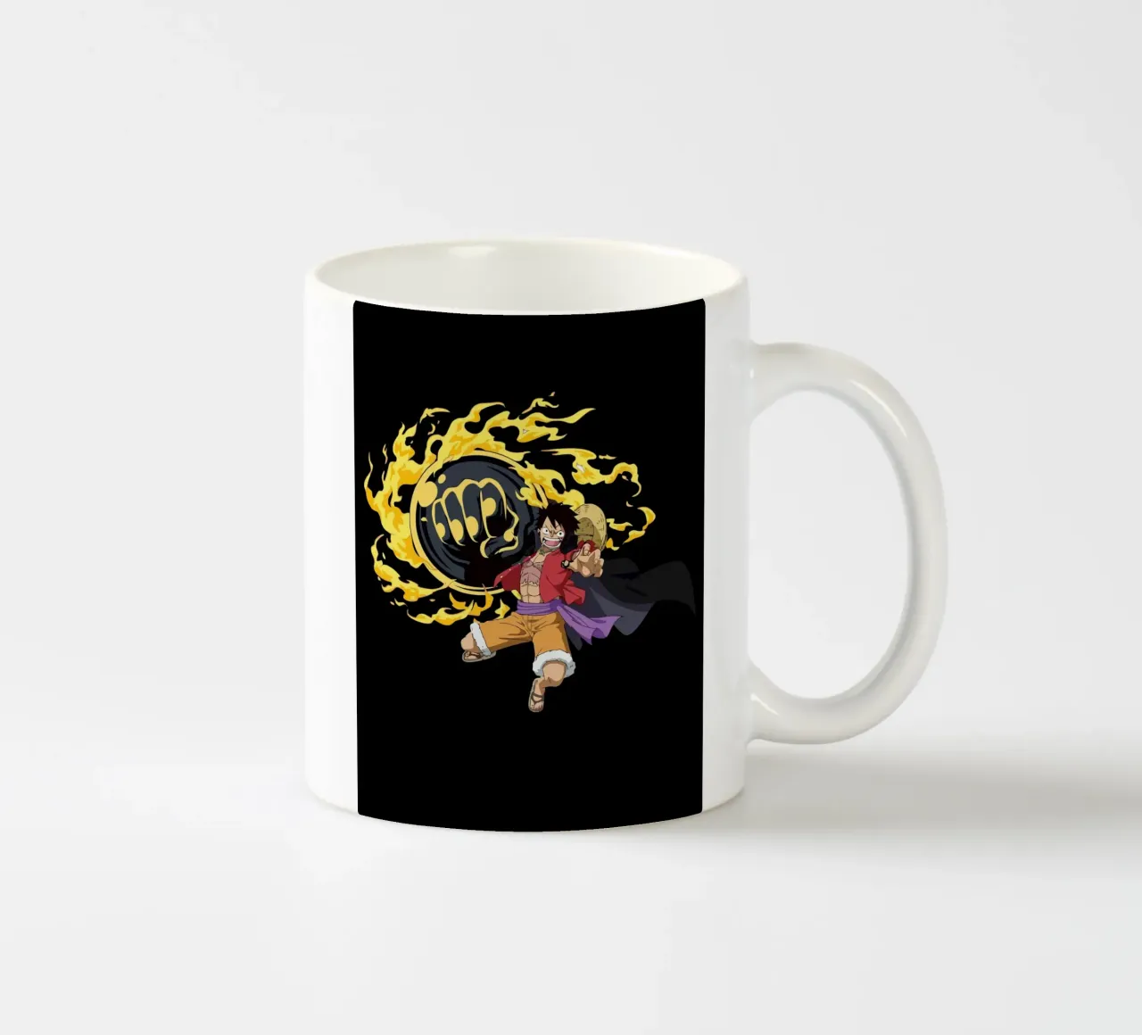 Monkey D Luffy tazza in ceramica da Dumery Art