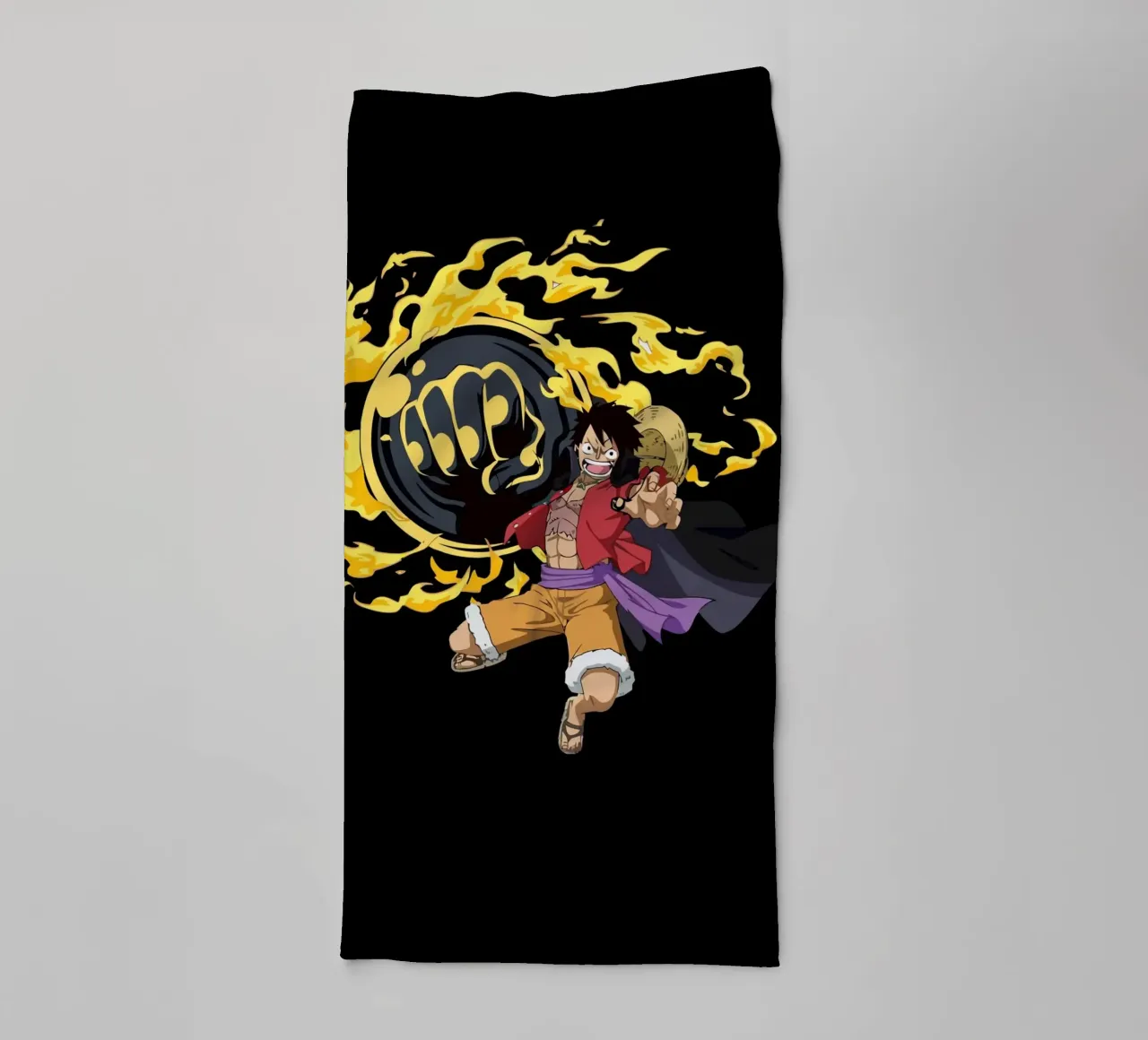 Monkey D Luffy asciugamano da bagno da Dumery Art