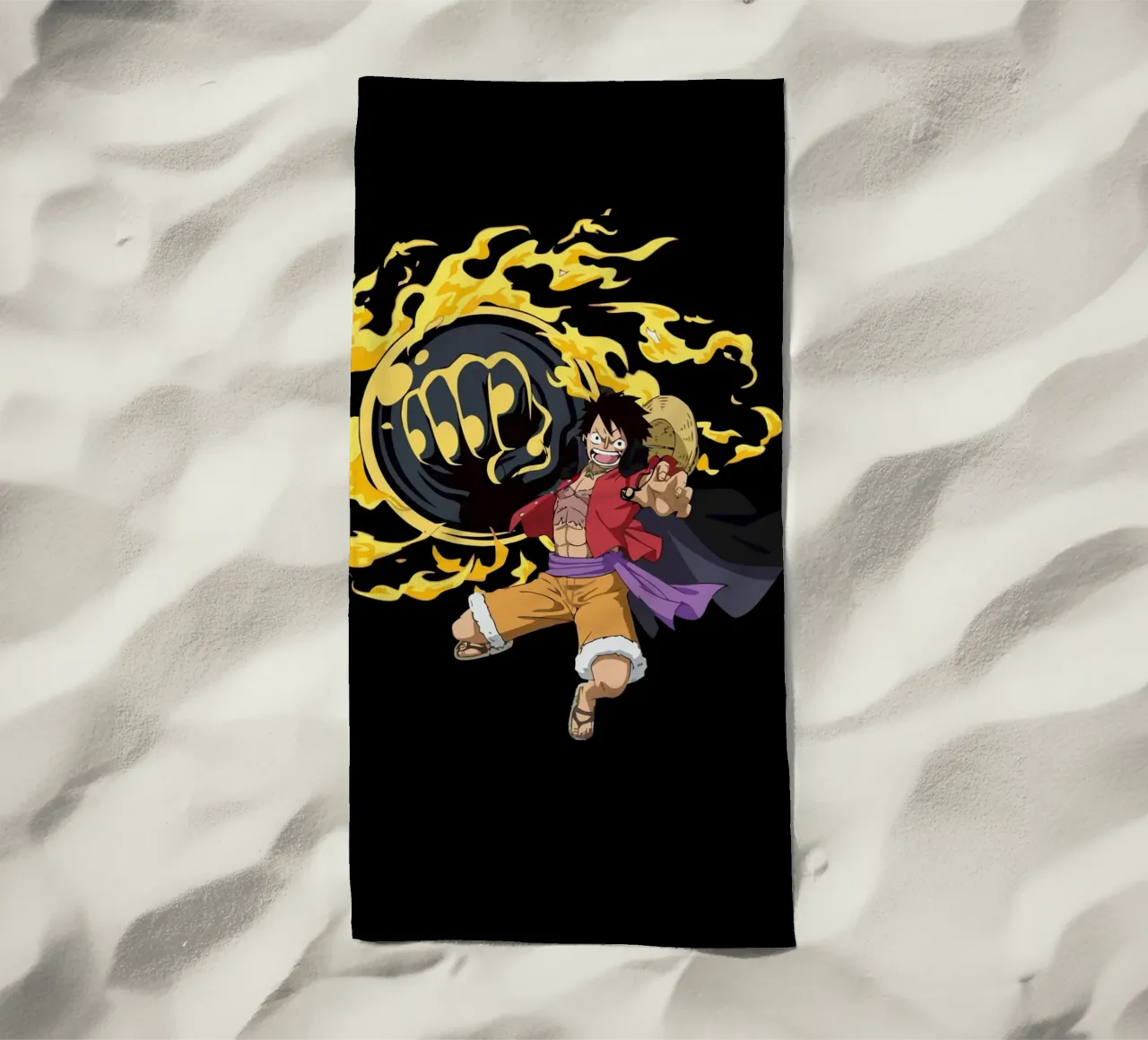 Monkey D Luffy telo mare da Dumery Art