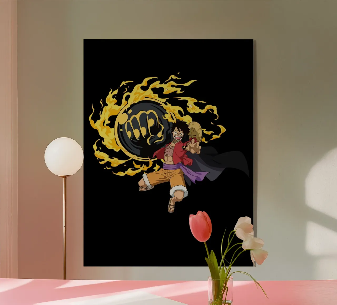 Monkey D Luffy plexiglass da Dumery Art