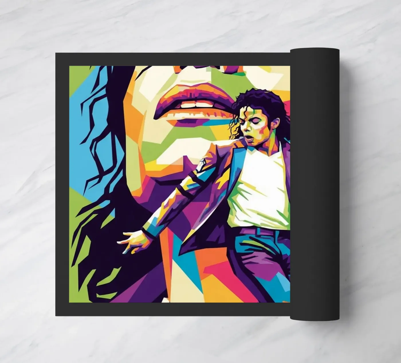 Michael Jackson style doormat by Hantamrata
