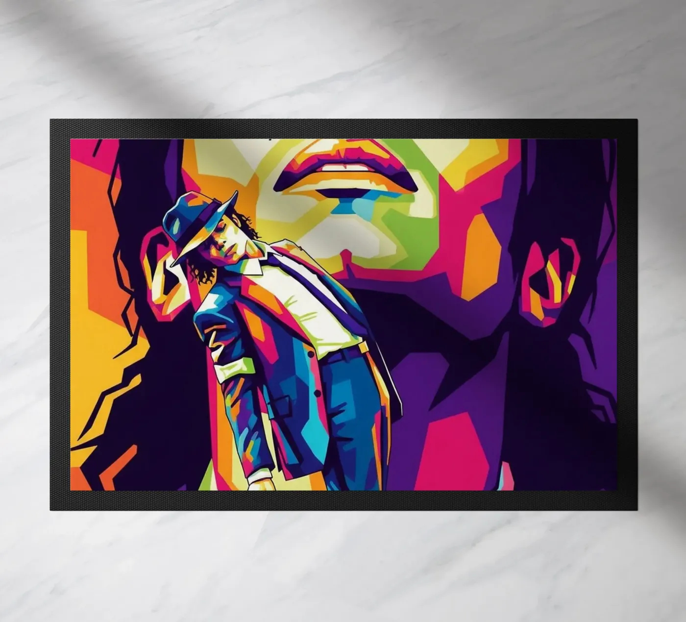 Michael Jackson - iconic dance doormat by Hantamrata