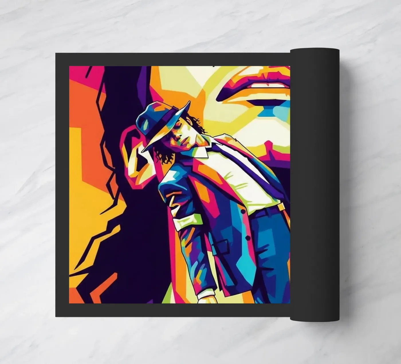 Michael Jackson - iconic dance doormat by Hantamrata