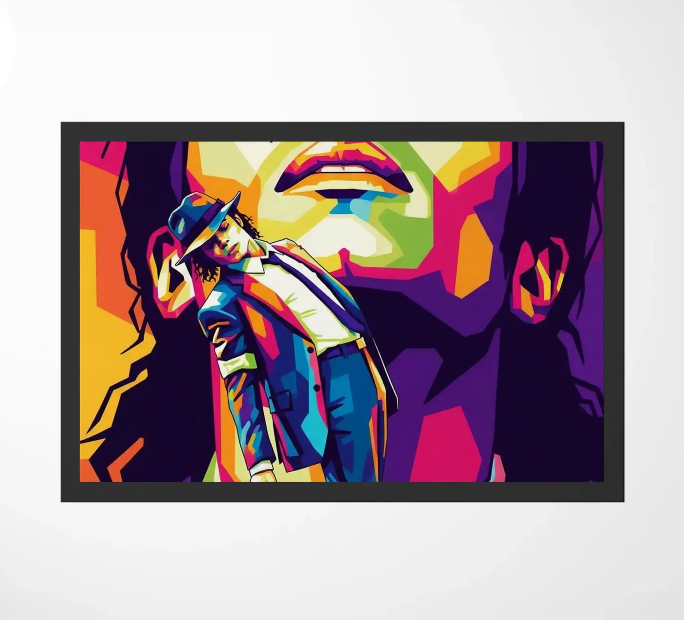 Michael Jackson - iconic dance doormat by Hantamrata