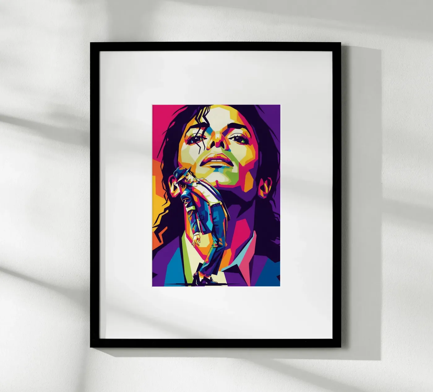 Michael Jackson - iconic dance poster by Hantamrata