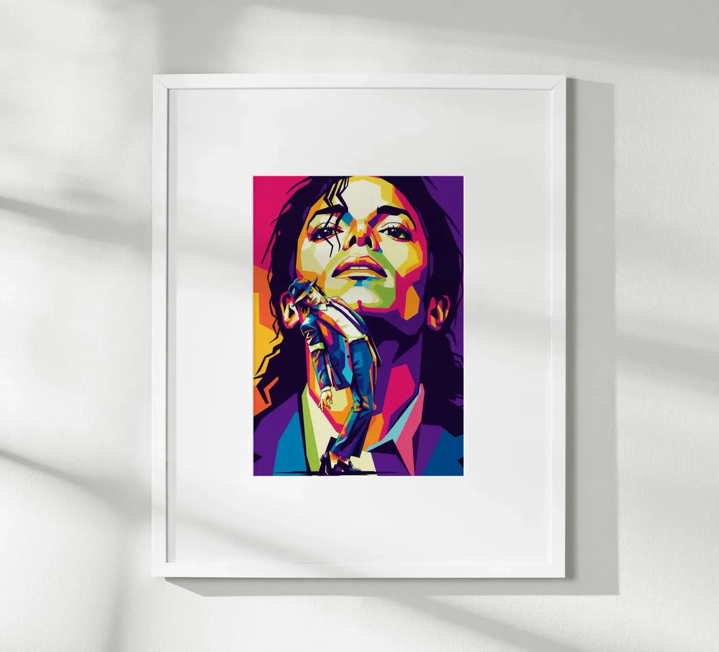 Michael Jackson - iconic dance poster by Hantamrata