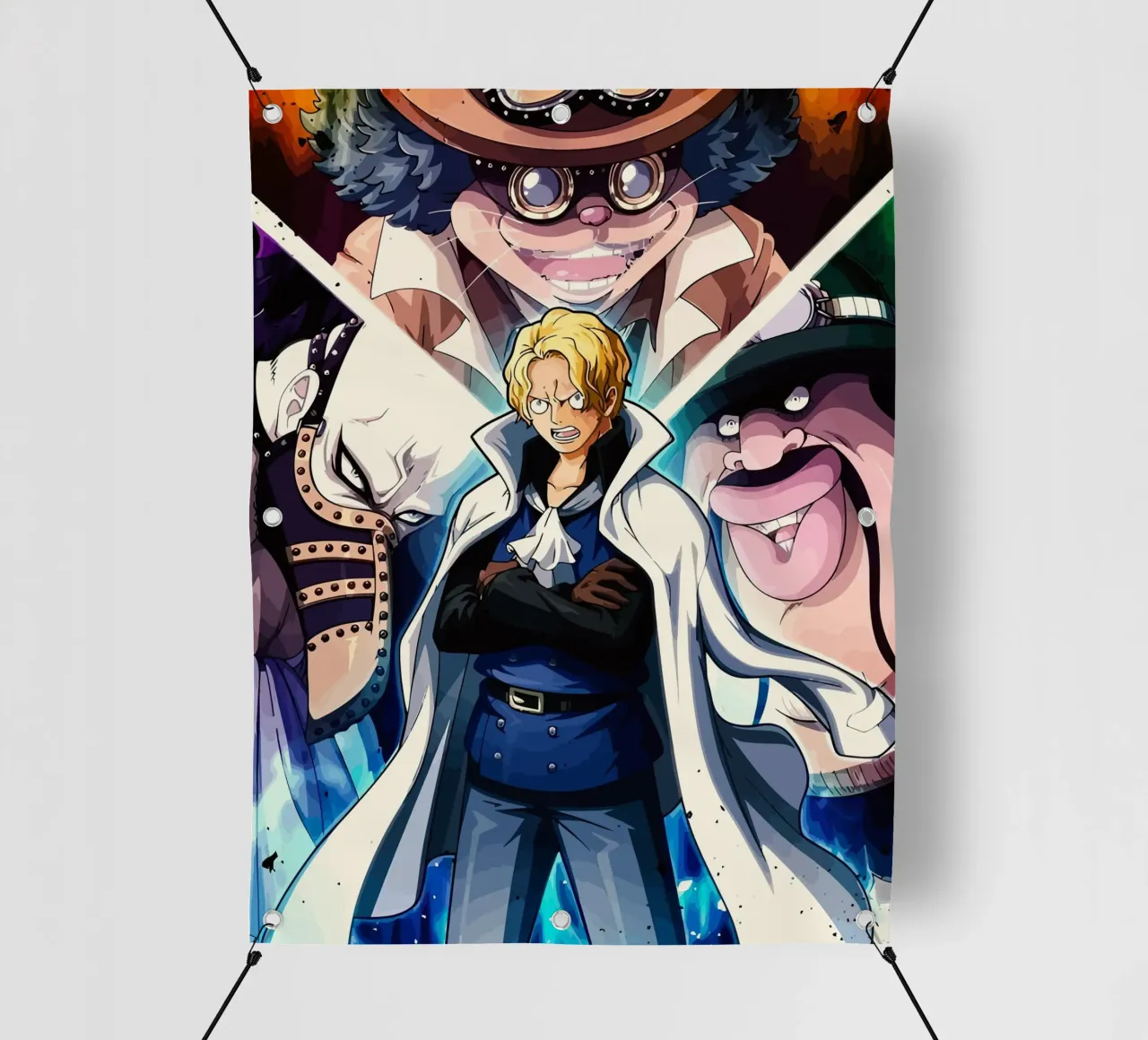 Sabo and Crews Revolusioner telo in pvc da Dumery Art