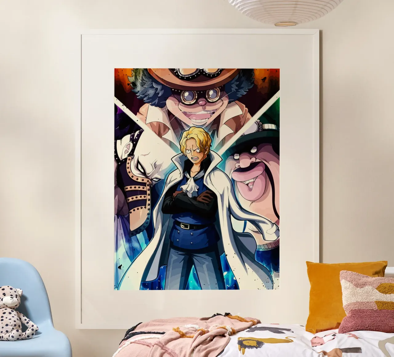 Sabo and Crews Revolusioner poster con telaio in plastica da Dumery Art