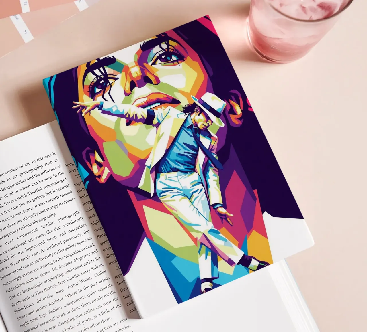 Michael Jackson in loving memory notebook by Hantamrata