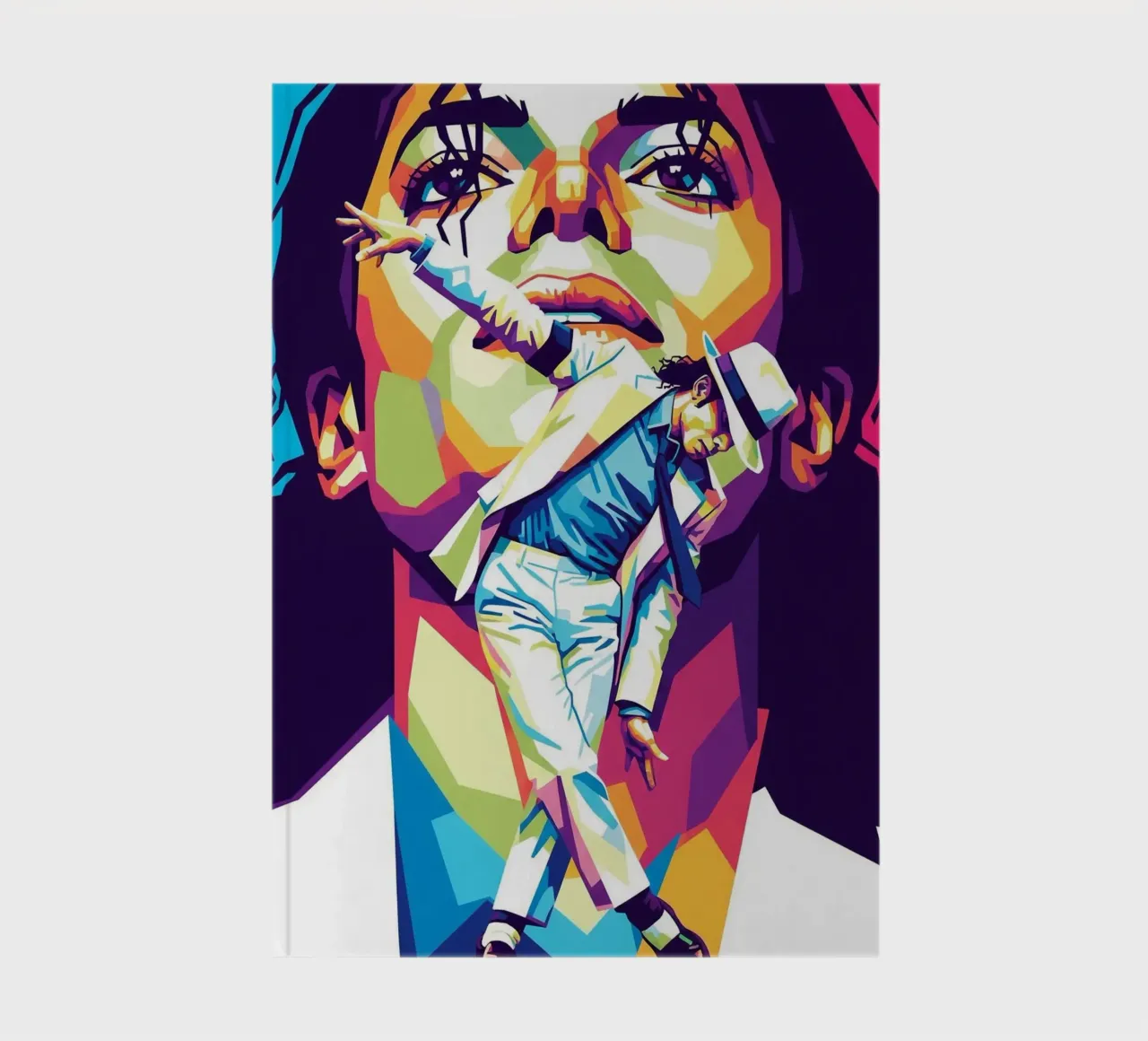 Michael Jackson in loving memory notebook by Hantamrata