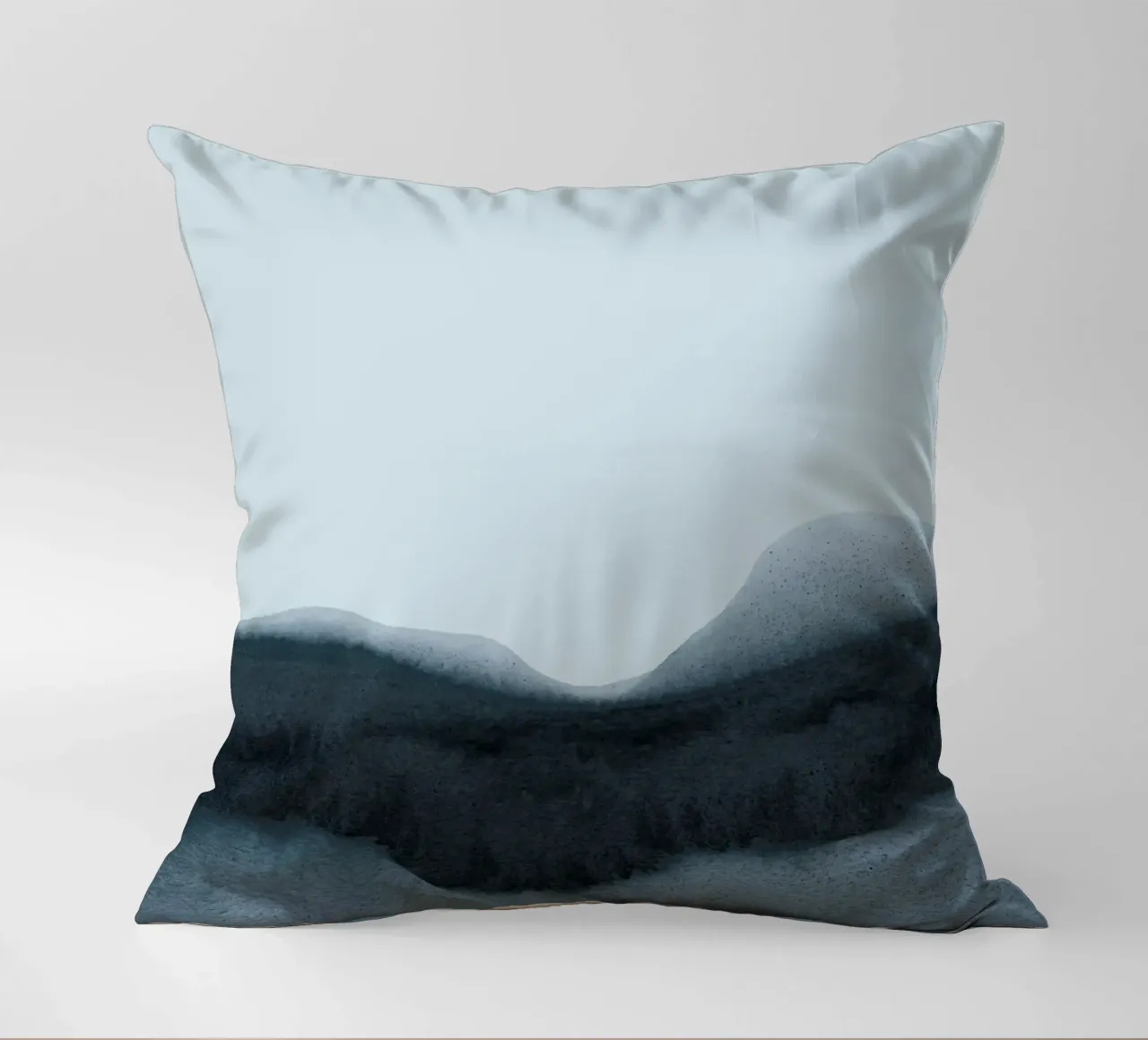 abstract moody landscape cuscino da IRIS LEHNHARDT FINE ART