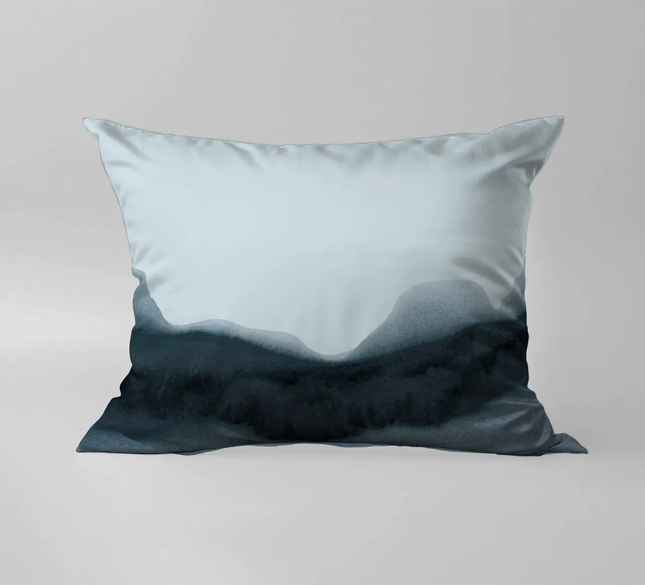 abstract moody landscape cuscino da IRIS LEHNHARDT FINE ART