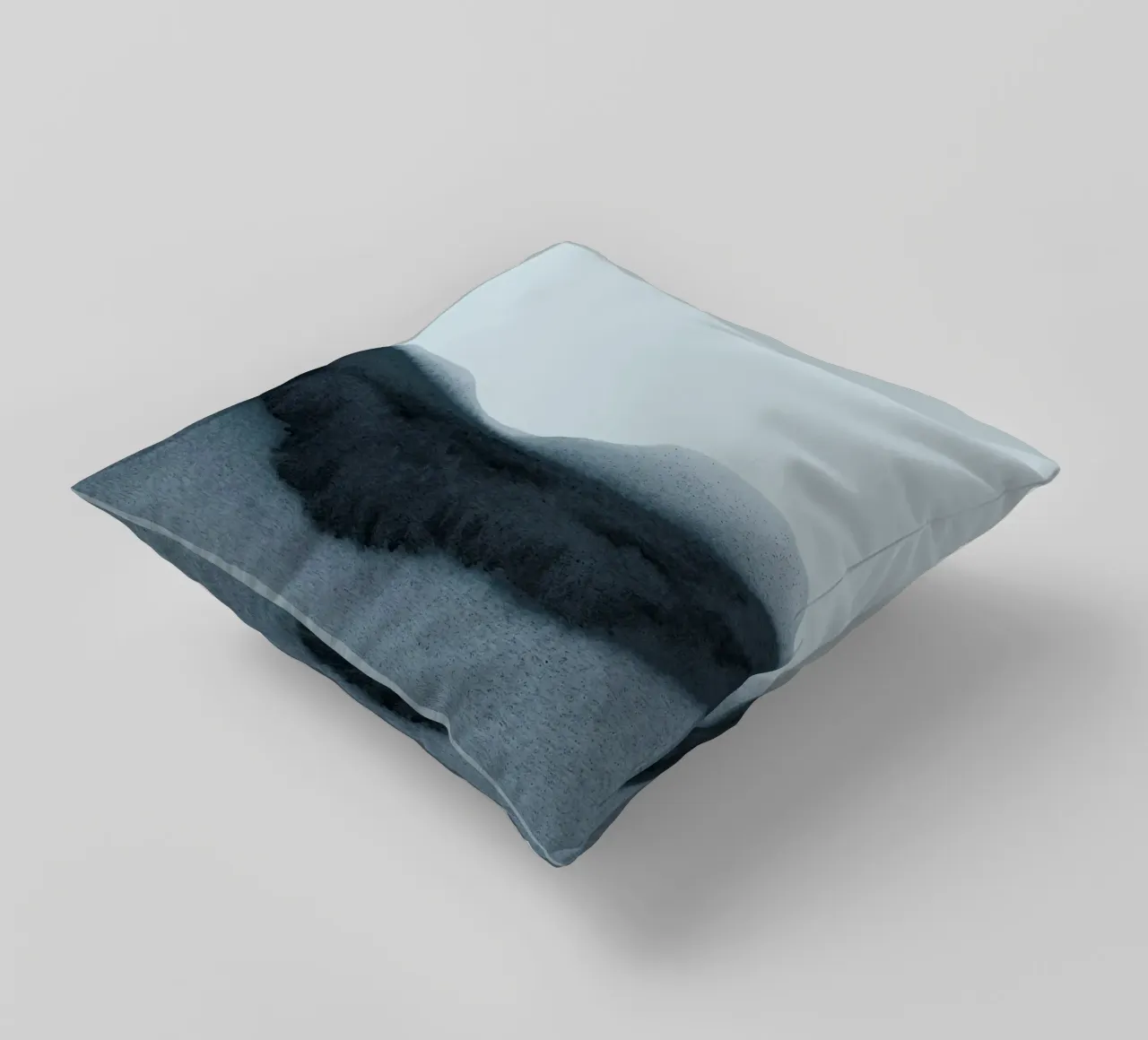 abstract moody landscape cuscino da IRIS LEHNHARDT FINE ART