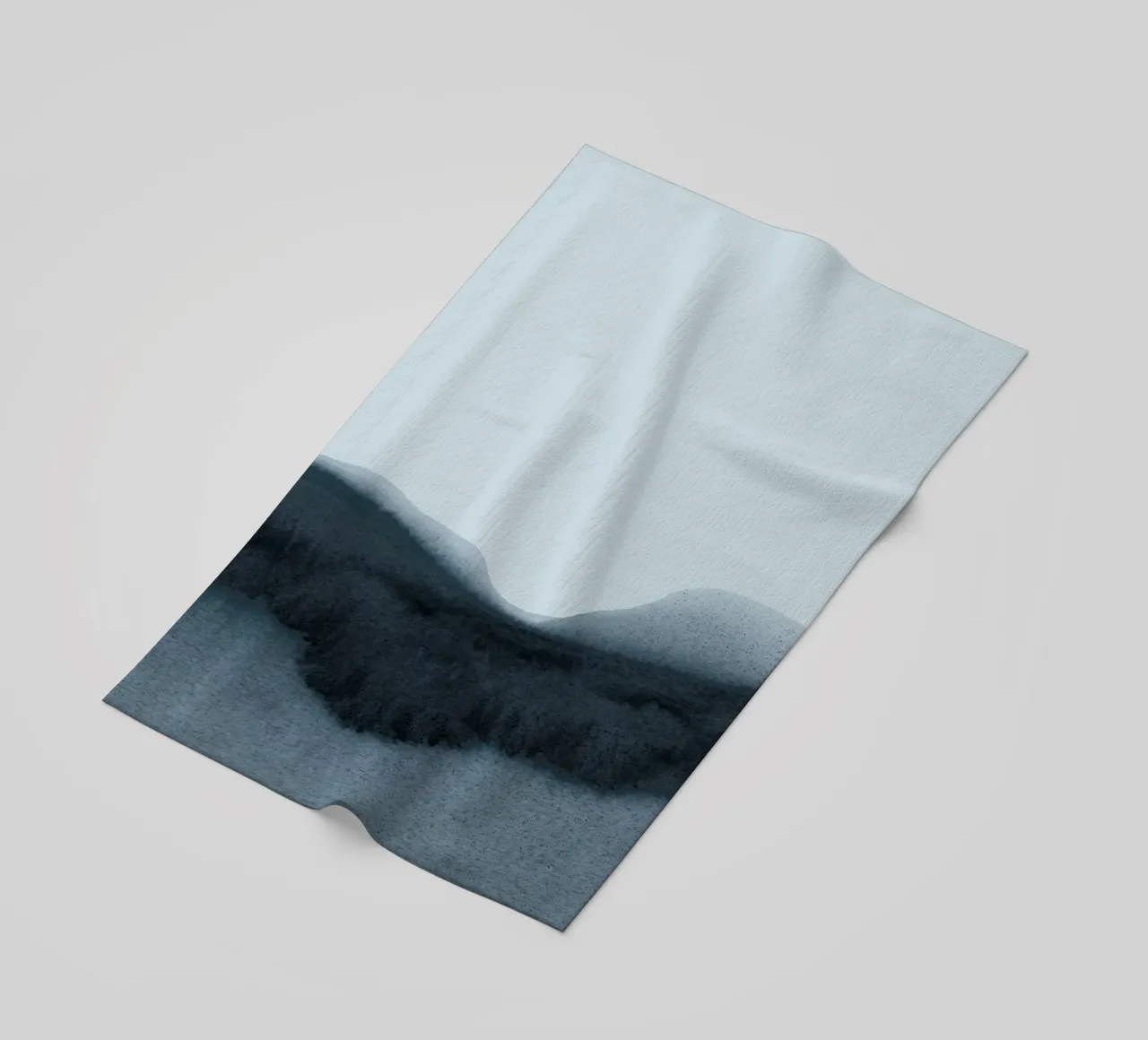 abstract moody landscape telo mare da IRIS LEHNHARDT FINE ART