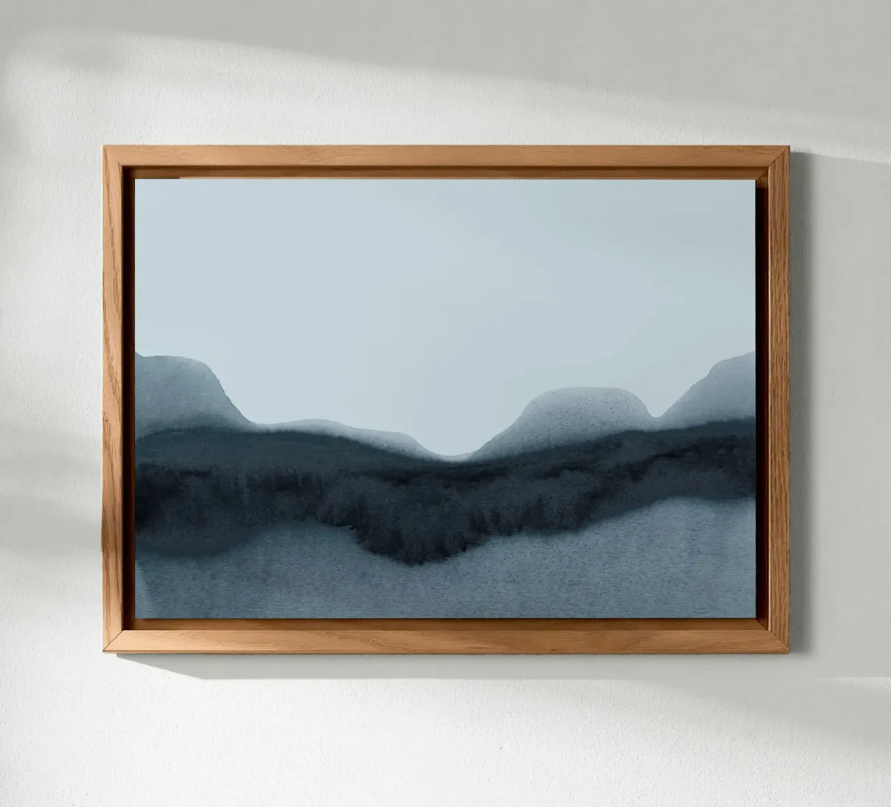 abstract moody landscape alluminio dibond da IRIS LEHNHARDT FINE ART