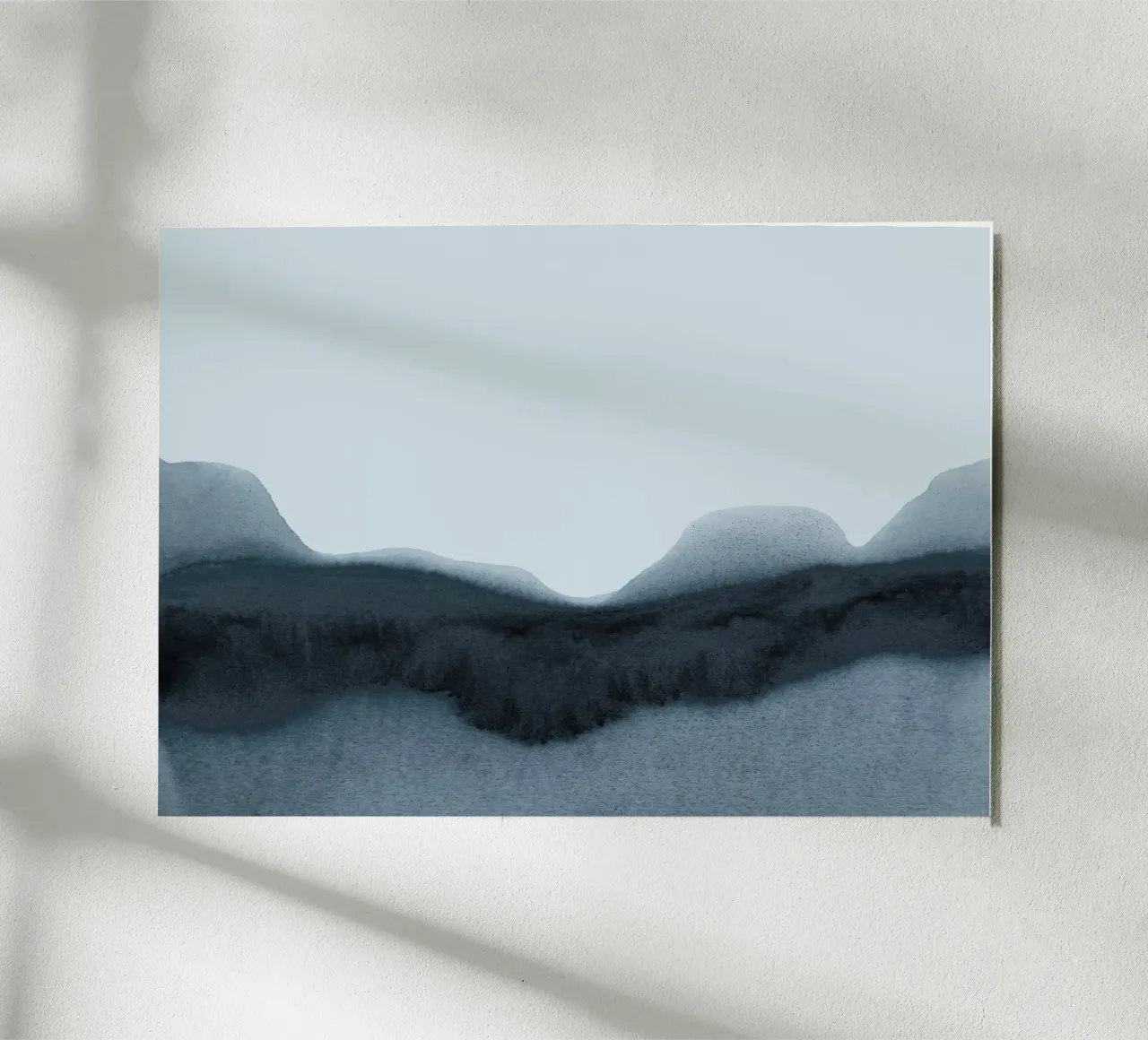 abstract moody landscape alluminio dibond da IRIS LEHNHARDT FINE ART