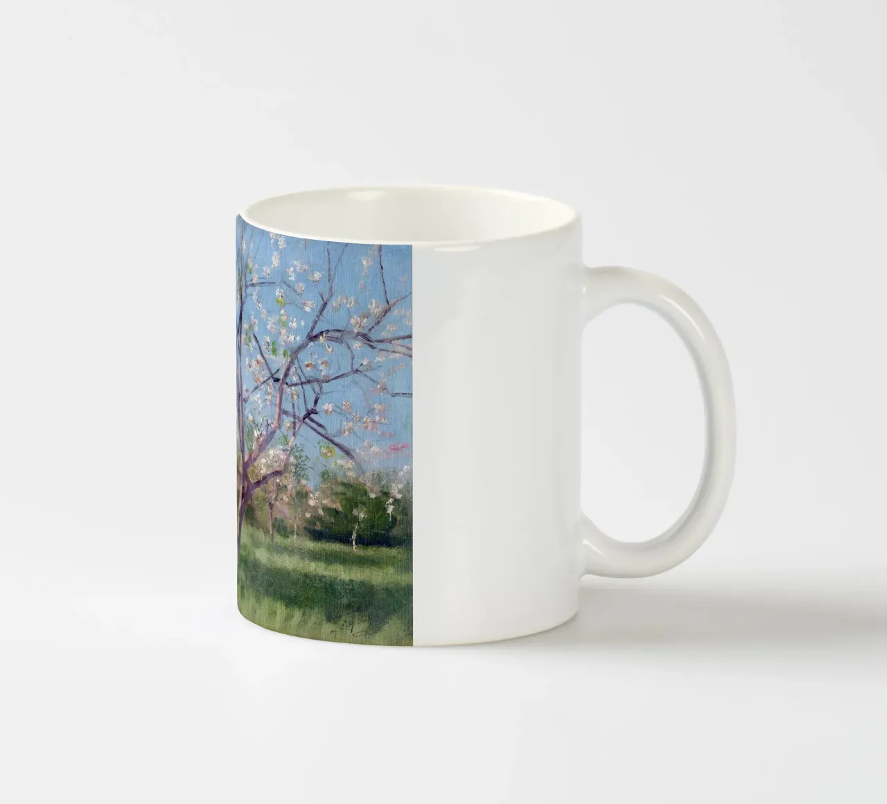 Study of Blooming Trees in an Orchard tazza in ceramica da apoloprints