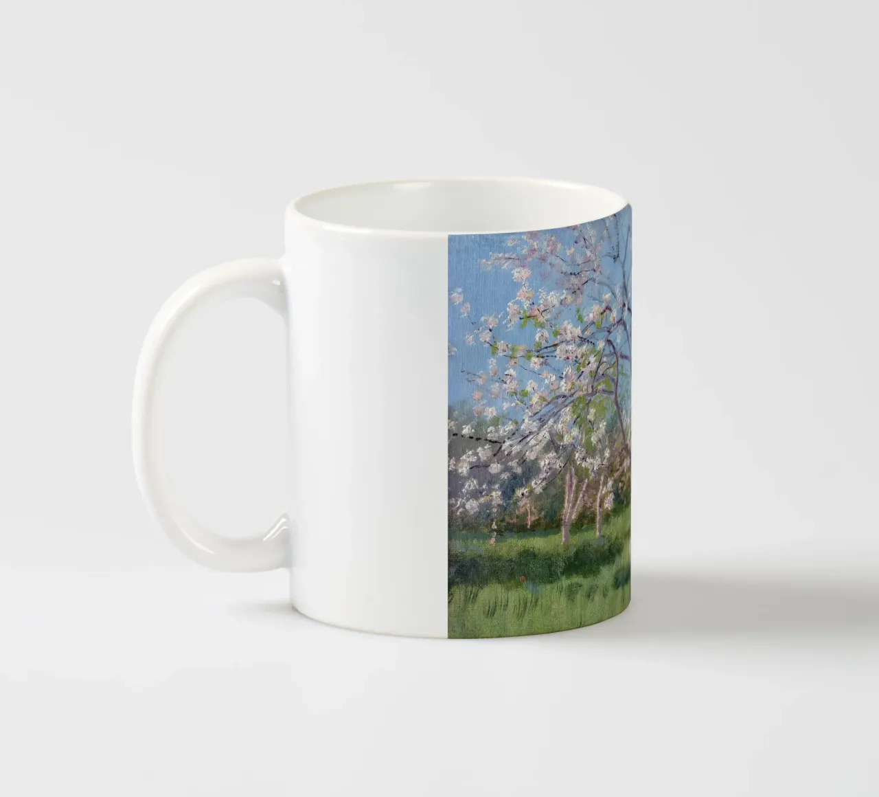 Study of Blooming Trees in an Orchard tazza in ceramica da apoloprints