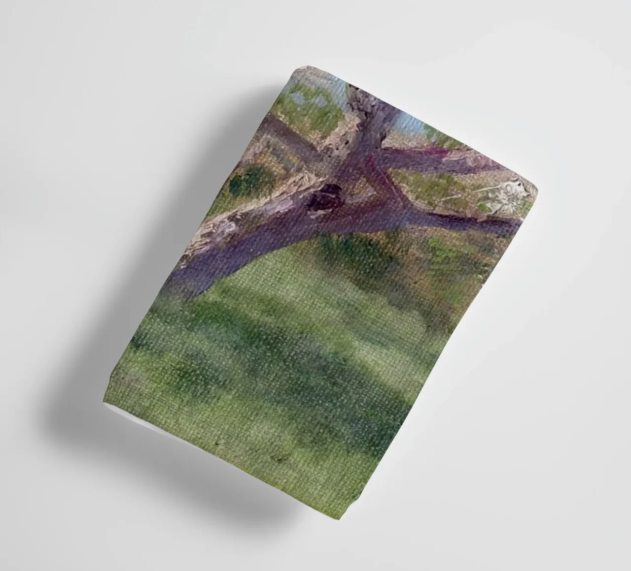 Study of Blooming Trees in an Orchard asciugamano da bagno da apoloprints