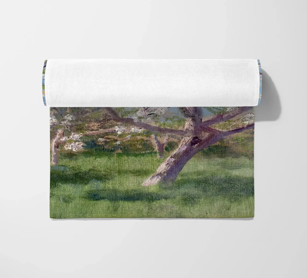 Study of Blooming Trees in an Orchard telo mare da apoloprints