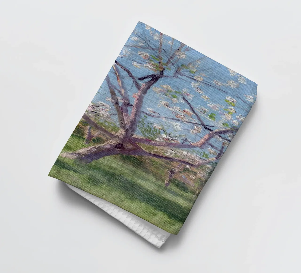 Study of Blooming Trees in an Orchard canovaccio da cucina da apoloprints