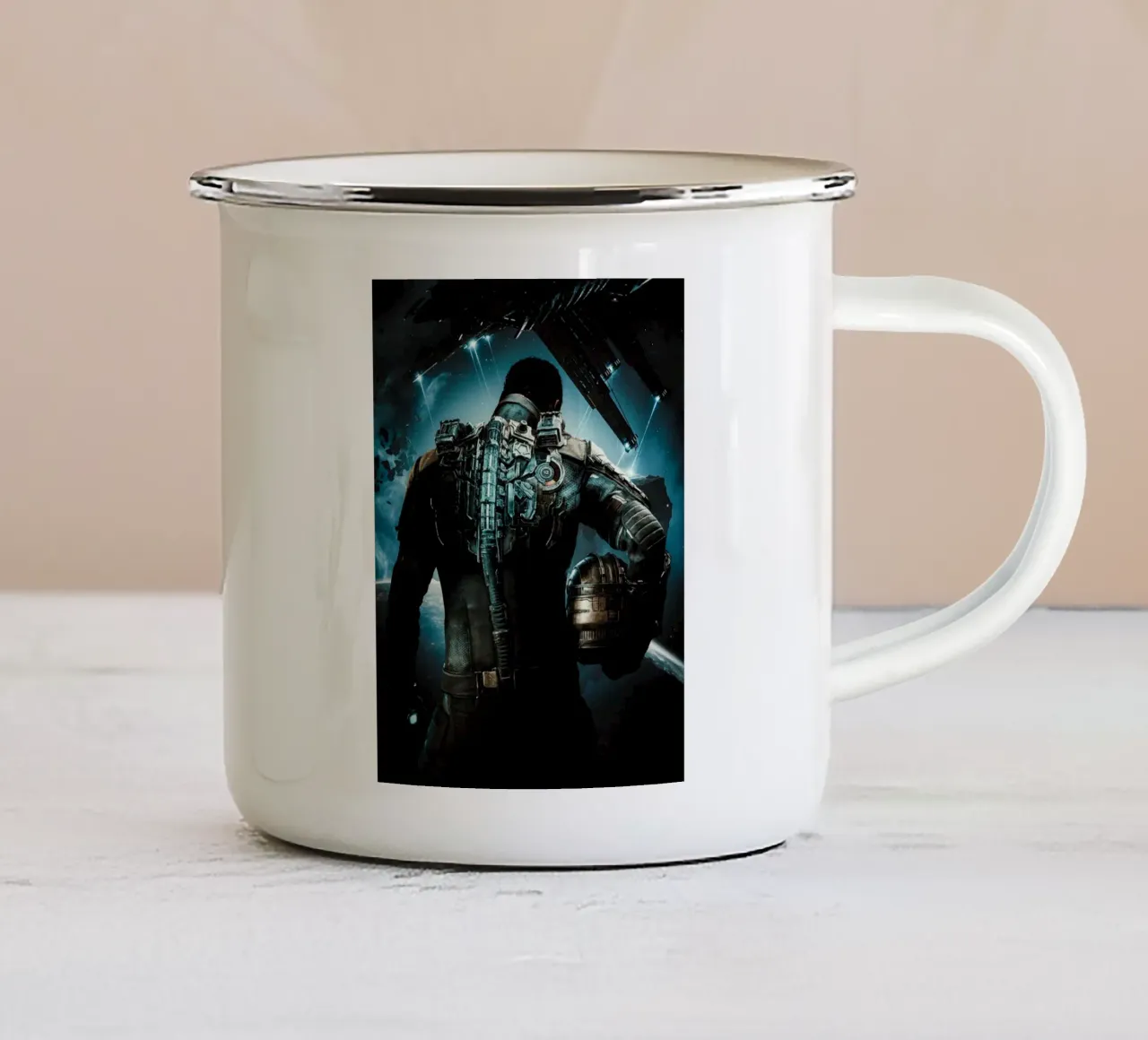 Dead Space tazza in smalto da Musadad Shop