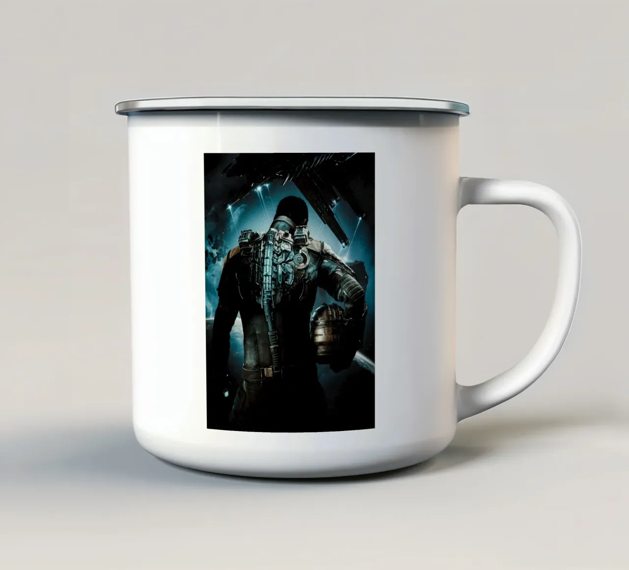 Dead Space tazza in smalto da Musadad Shop