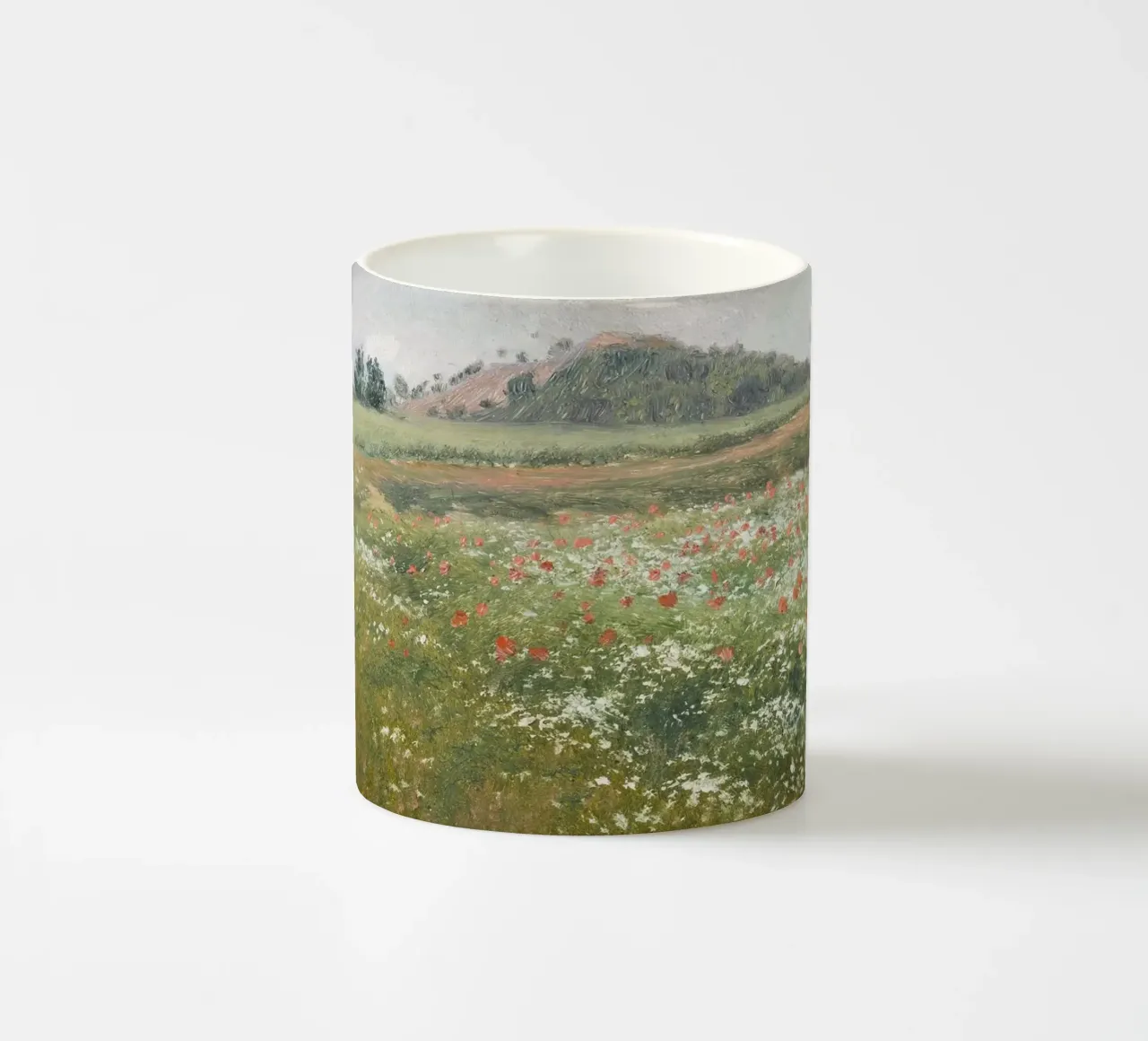 Fields with Wild Poppies tazza in ceramica da apoloprints