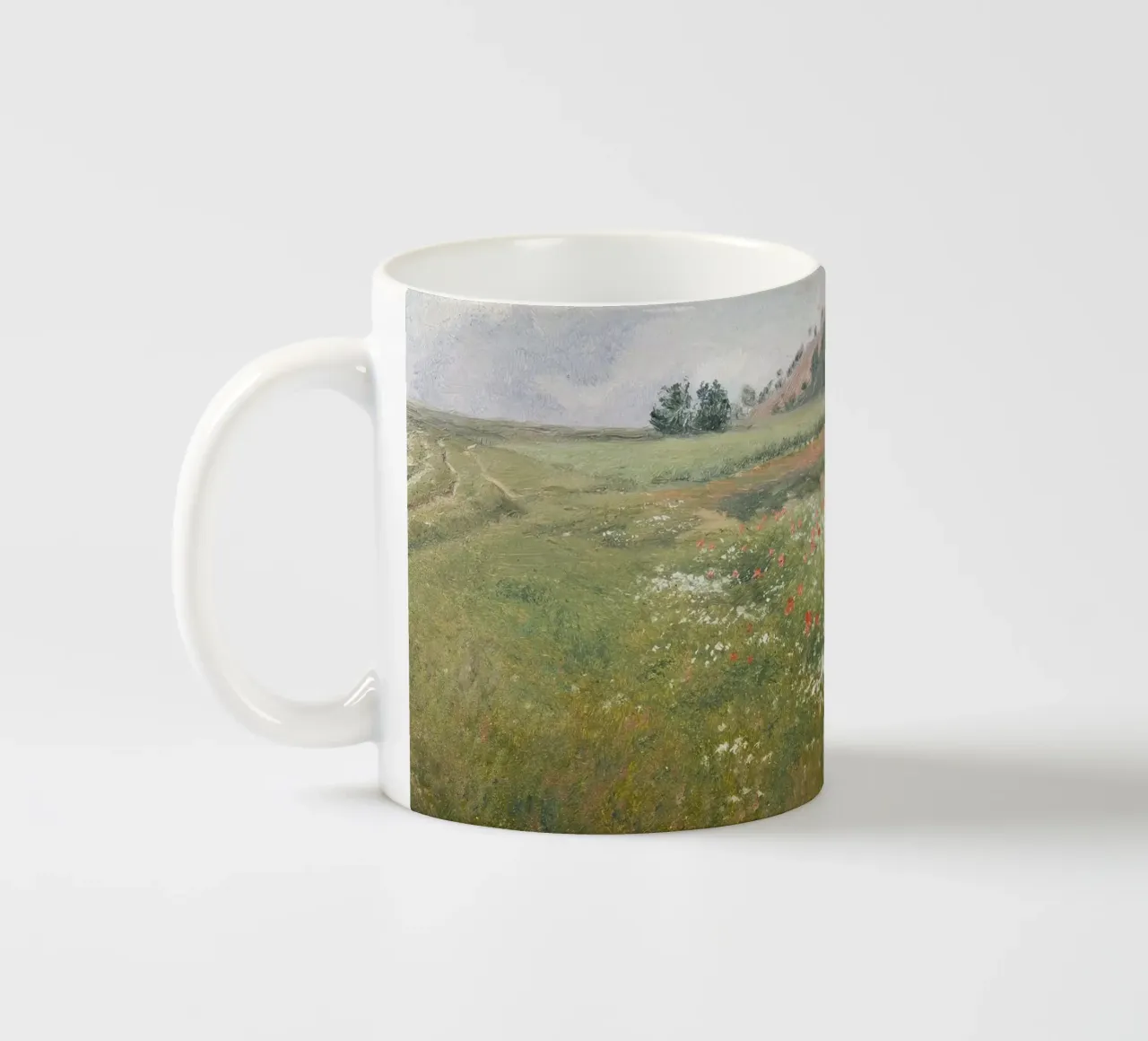 Fields with Wild Poppies tazza in ceramica da apoloprints