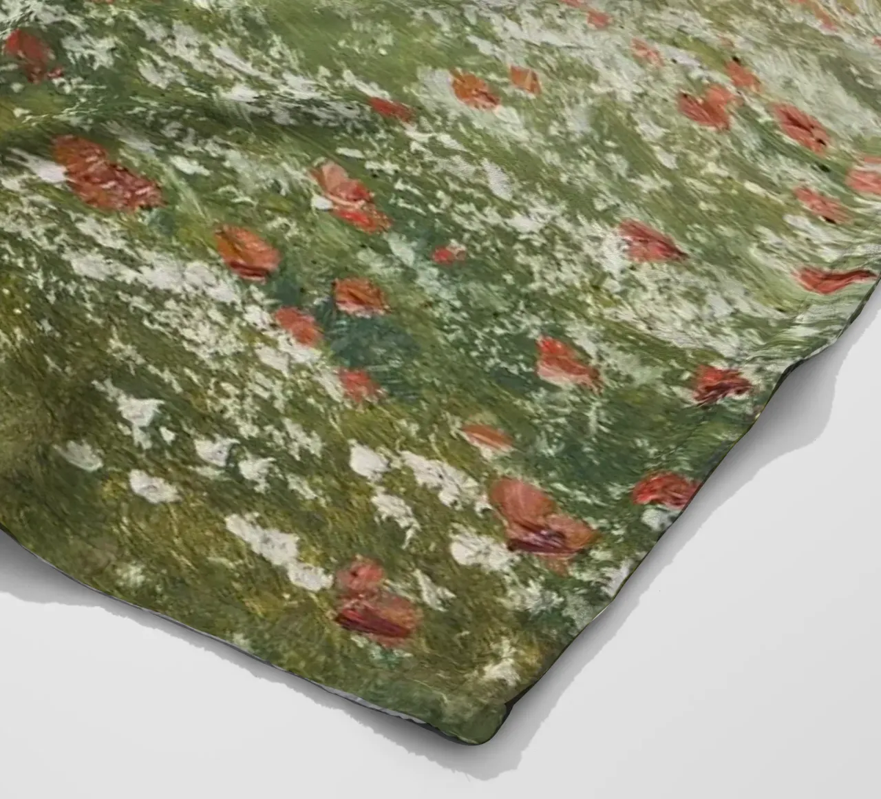 Fields with Wild Poppies coperta in pile da apoloprints