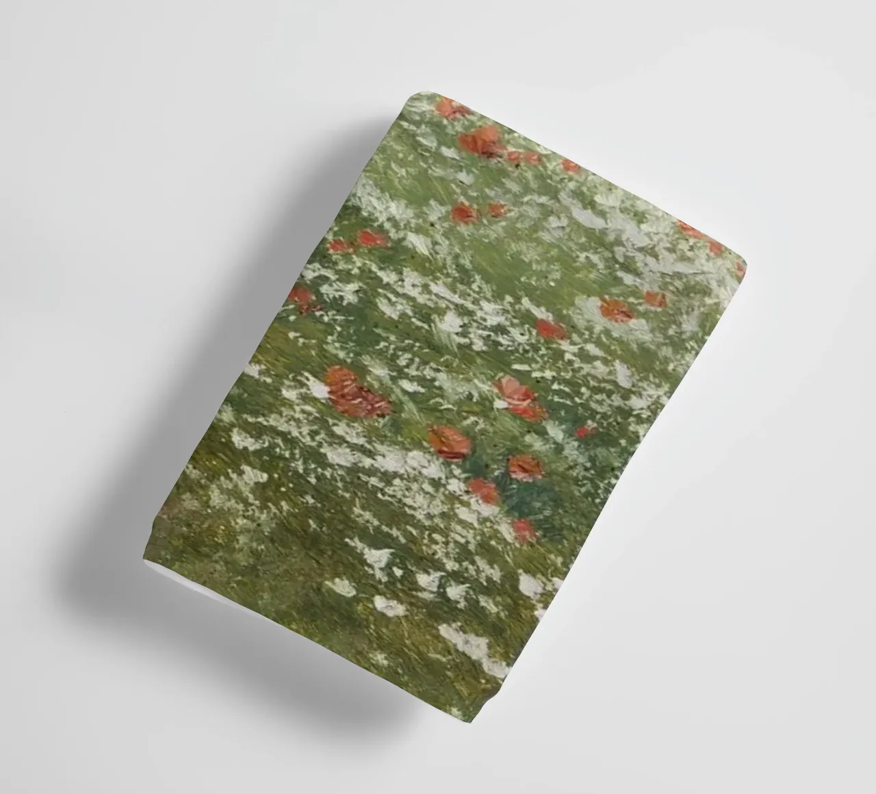 Fields with Wild Poppies asciugamano da bagno da apoloprints