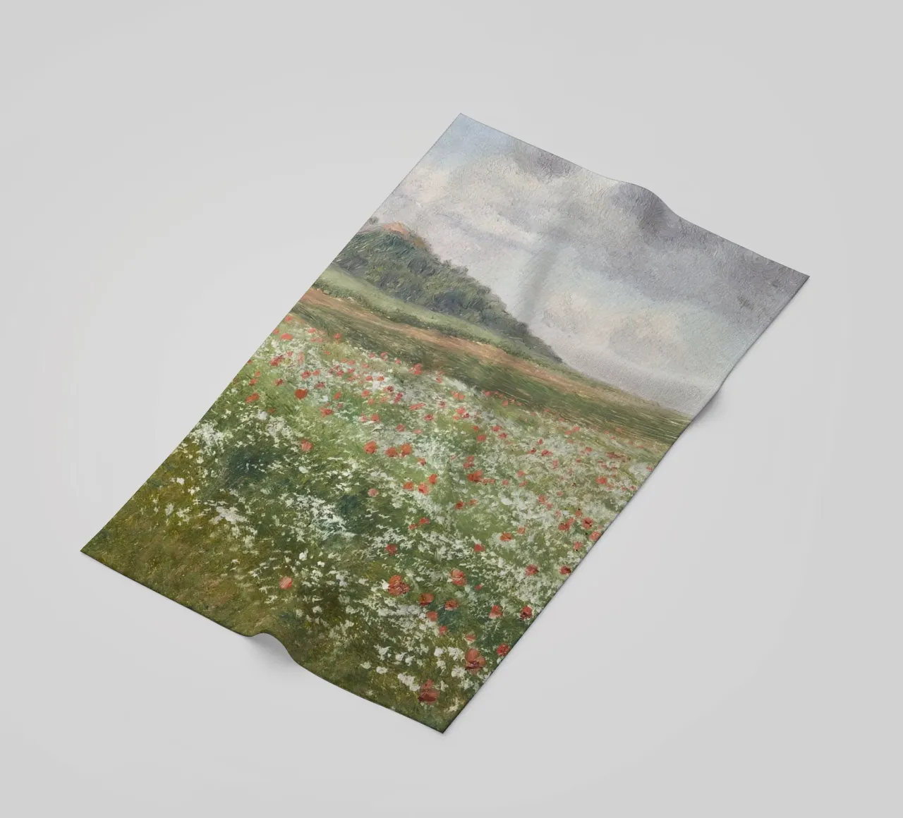 Fields with Wild Poppies telo mare da apoloprints